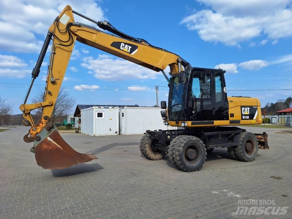 CAT M 316 D Bageri na kotačima