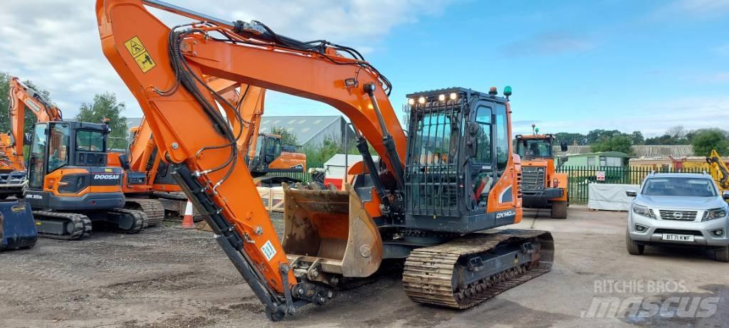 Doosan DX140LCR-5 Bageri gusjeničari