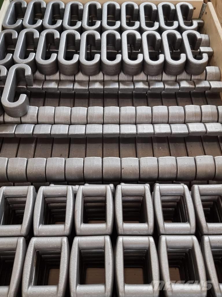 Clark Terra Gusjenice, lanci i podvozje