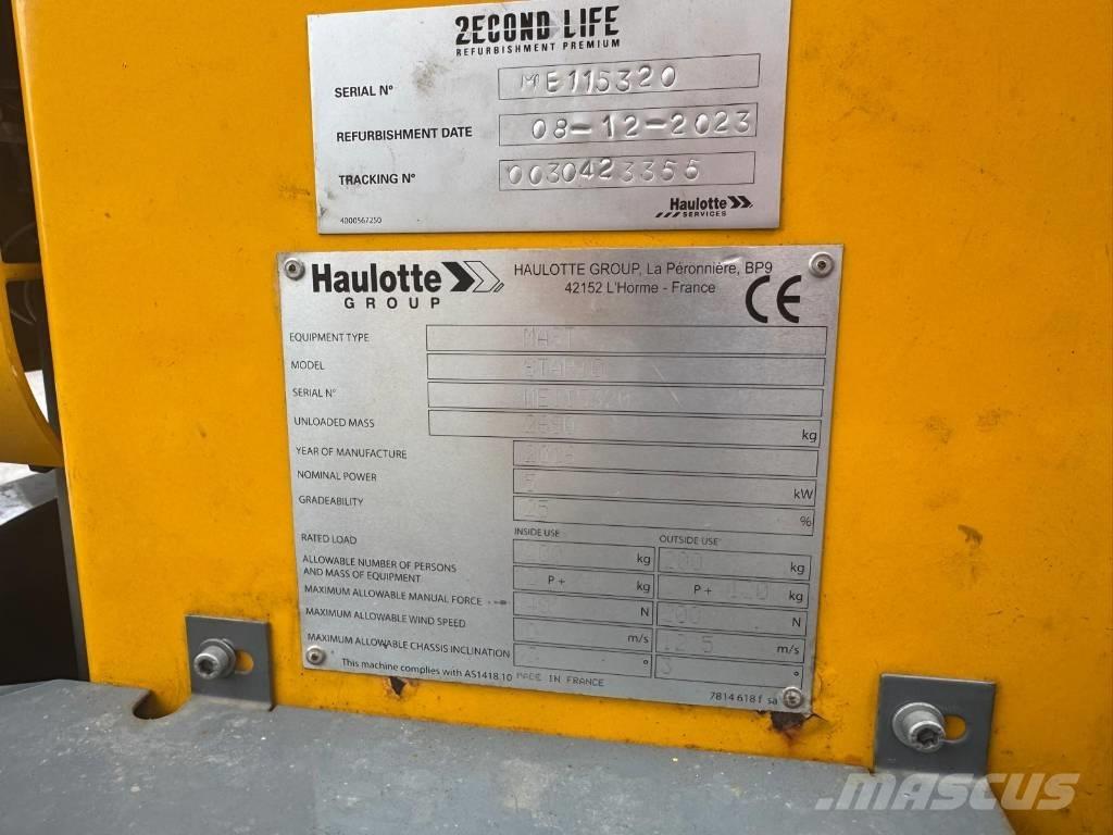 Haulotte Star 10 Vertikalne radne podizne platforme