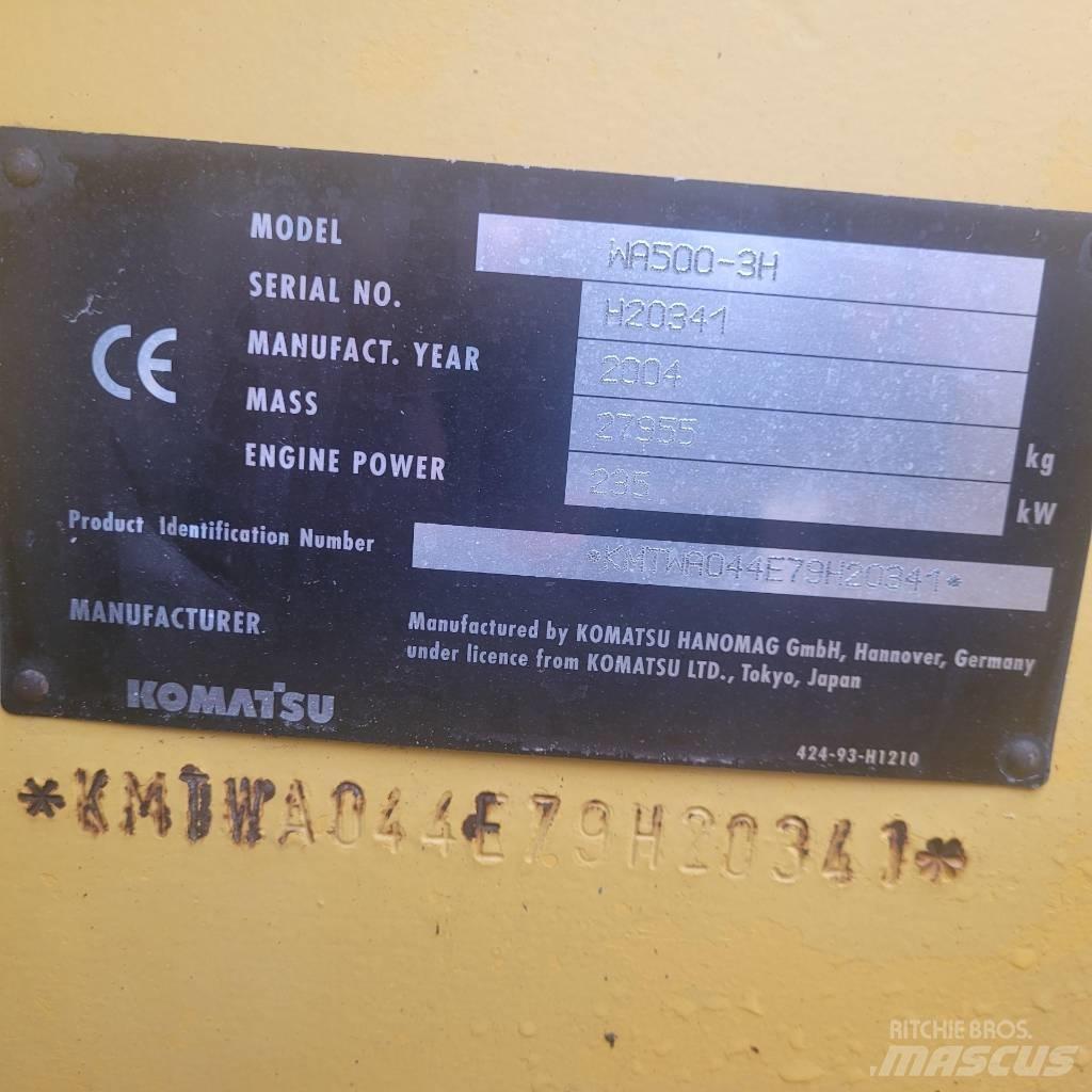Komatsu WA500 Utovarivači na kotačima