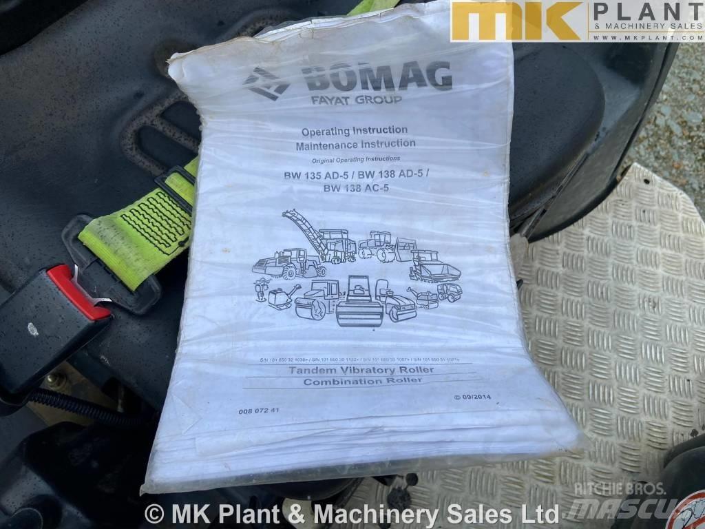 Bomag BW 135 AD-5 Valjci sa dvojnim bubnjem