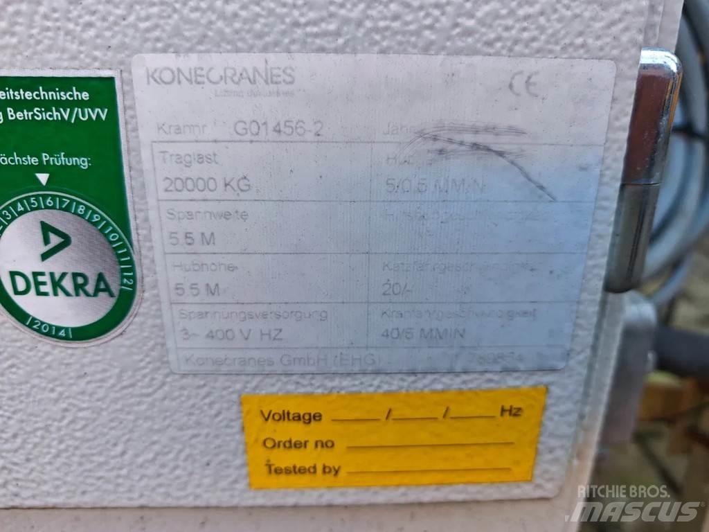 Konecranes 20 Ton Nadzemni i portalni kranovi