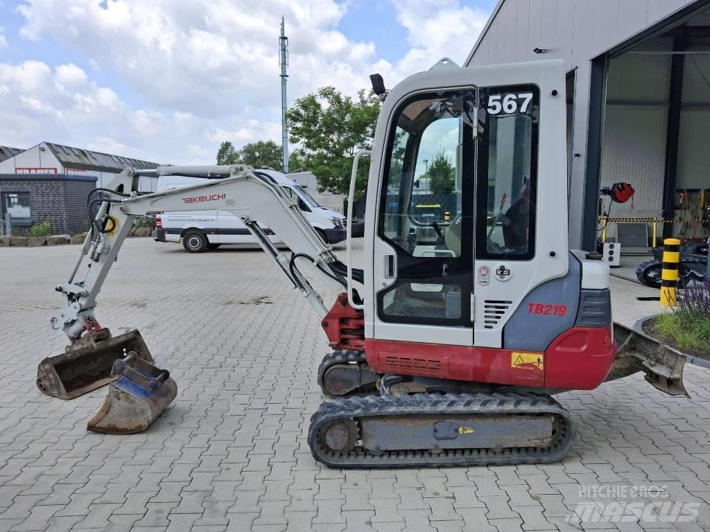 Takeuchi TB 219 Mini bageri <7t