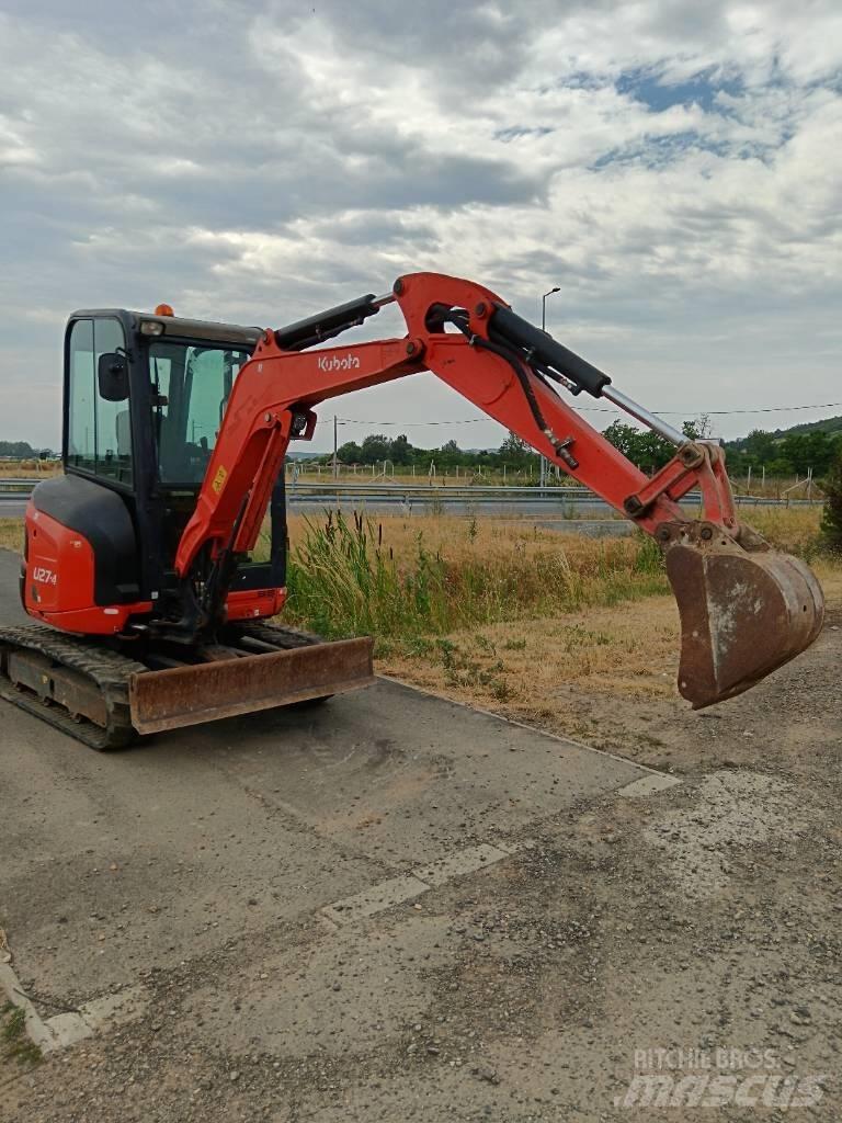 Kubota U 27-4 Mini bageri <7t