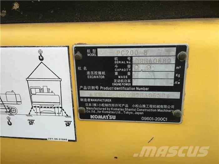 Komatsu PC 200-8 Bageri gusjeničari
