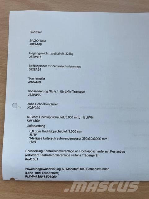 Komatsu WA 380-8 Utovarivači na kotačima