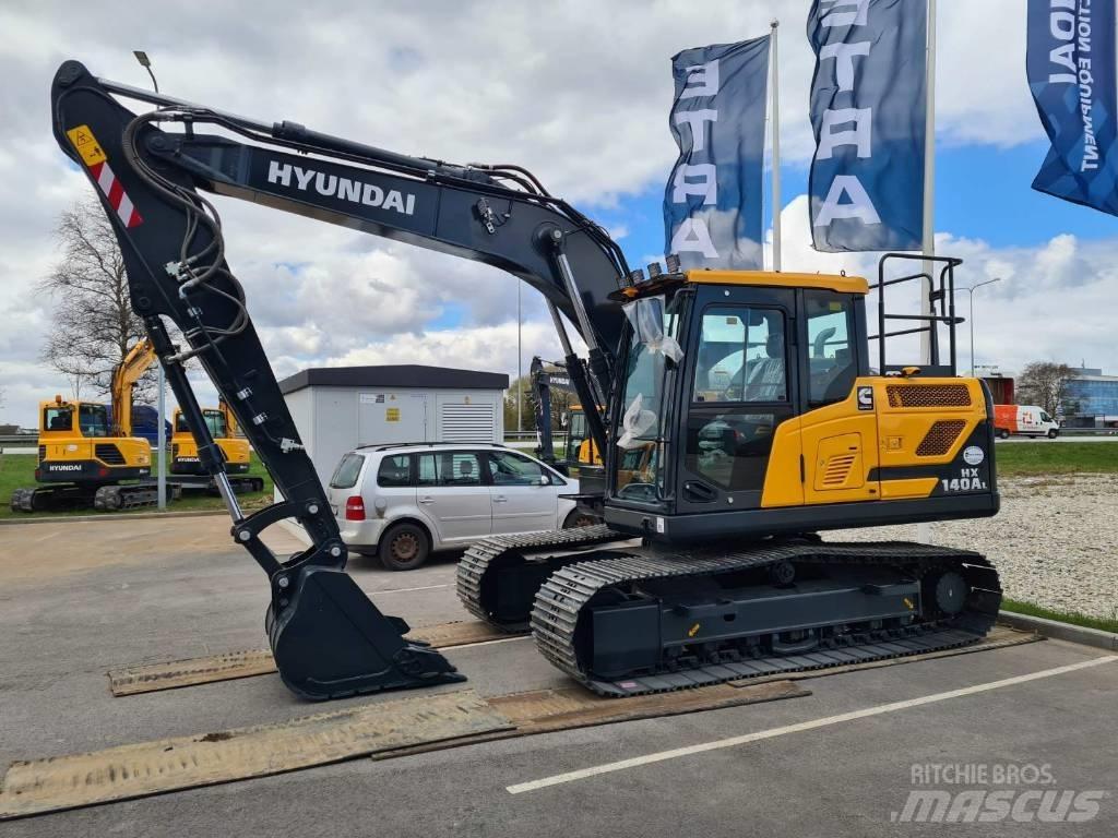 Hyundai HX140AL Bageri gusjeničari