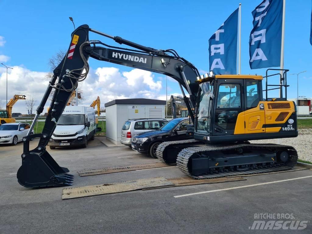 Hyundai HX140AL Bageri gusjeničari