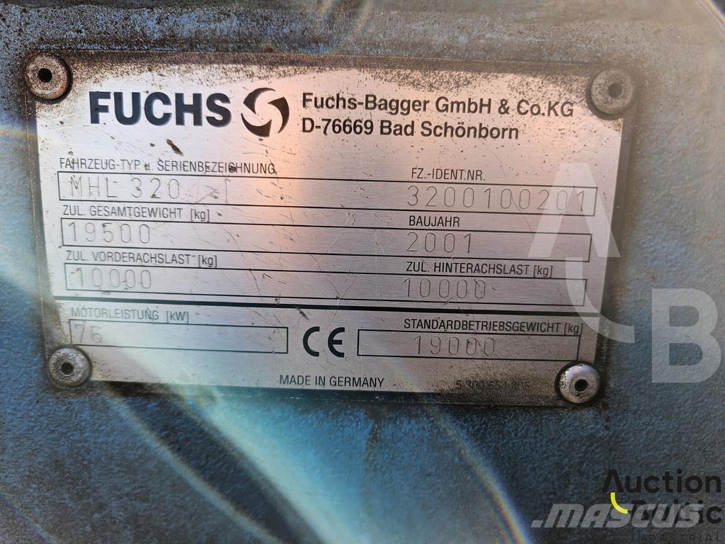 Fuchs MHL 320 Bageri na kotačima