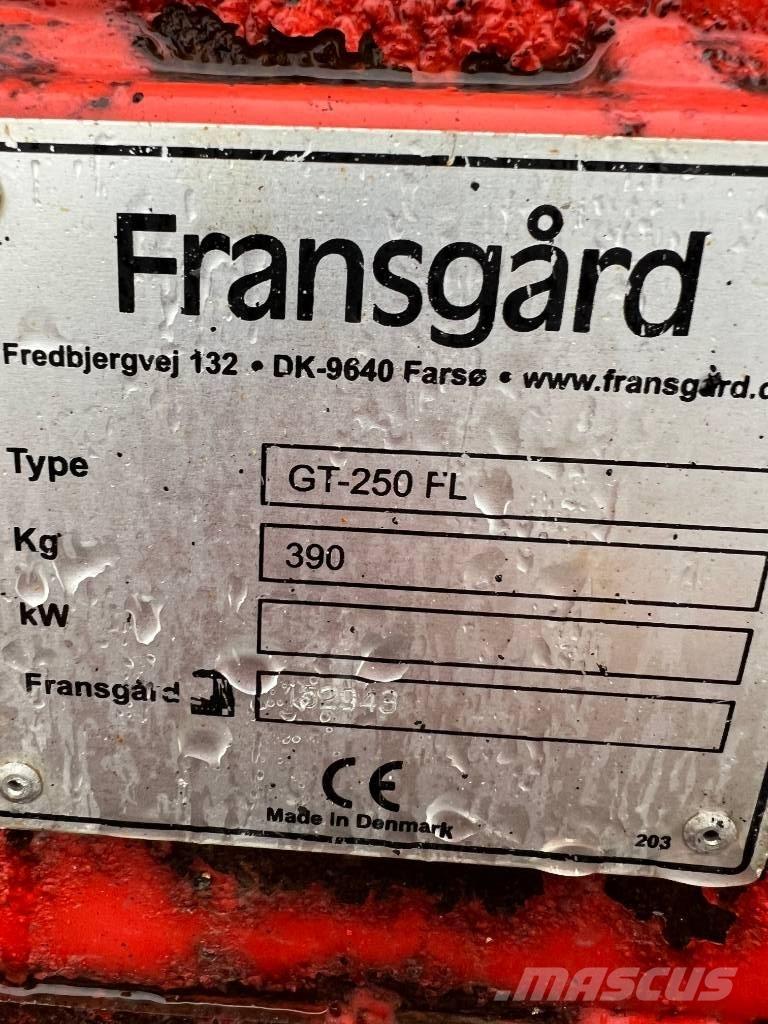 Fransgård GT 250 FL Sniježne daske i  plugovi
