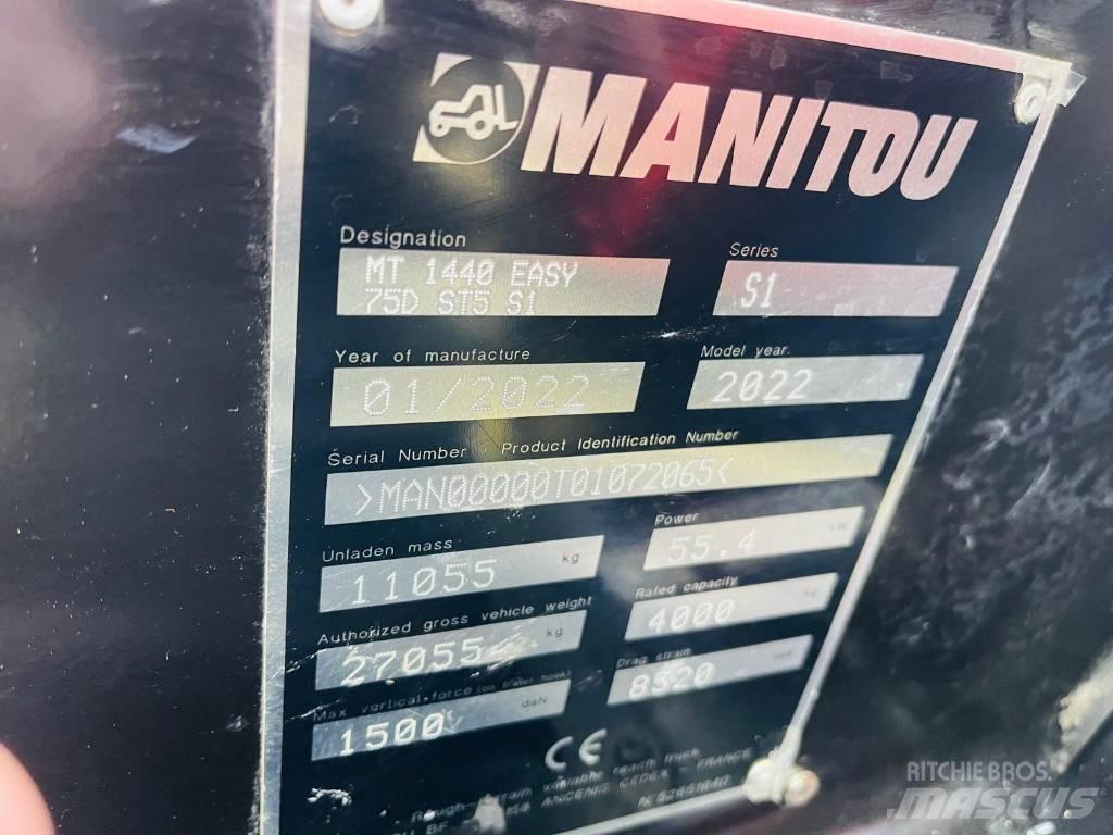 Manitou MT 1440 Easy Teleskopski viličari