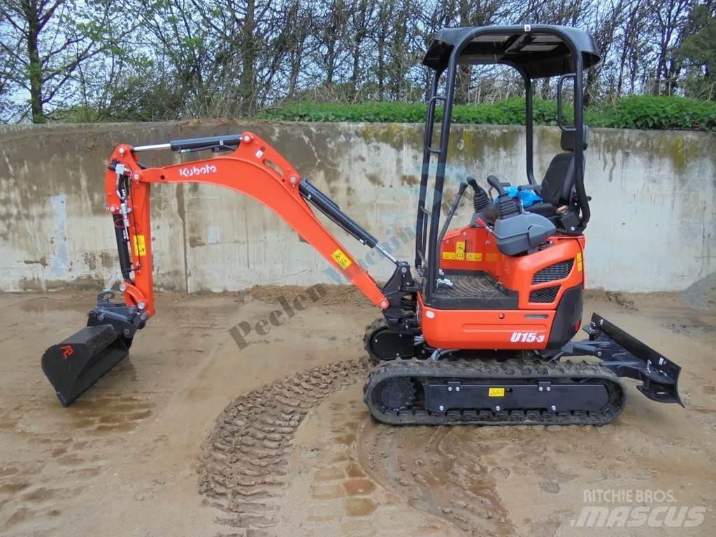 Kubota U 15-3 Mini bageri <7t