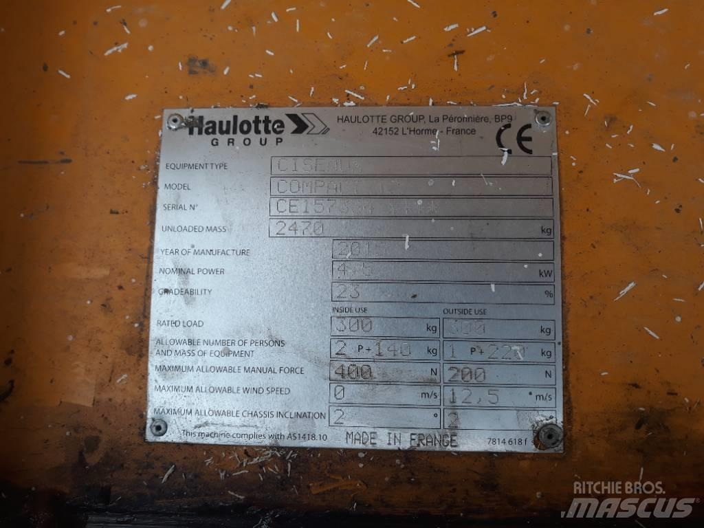 Haulotte Compact 12 Škaraste platforme