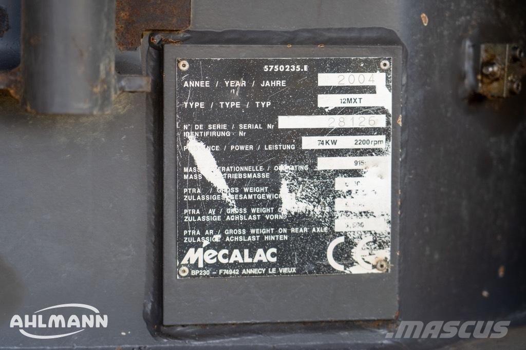 Mecalac 12 MXT Bageri na kotačima