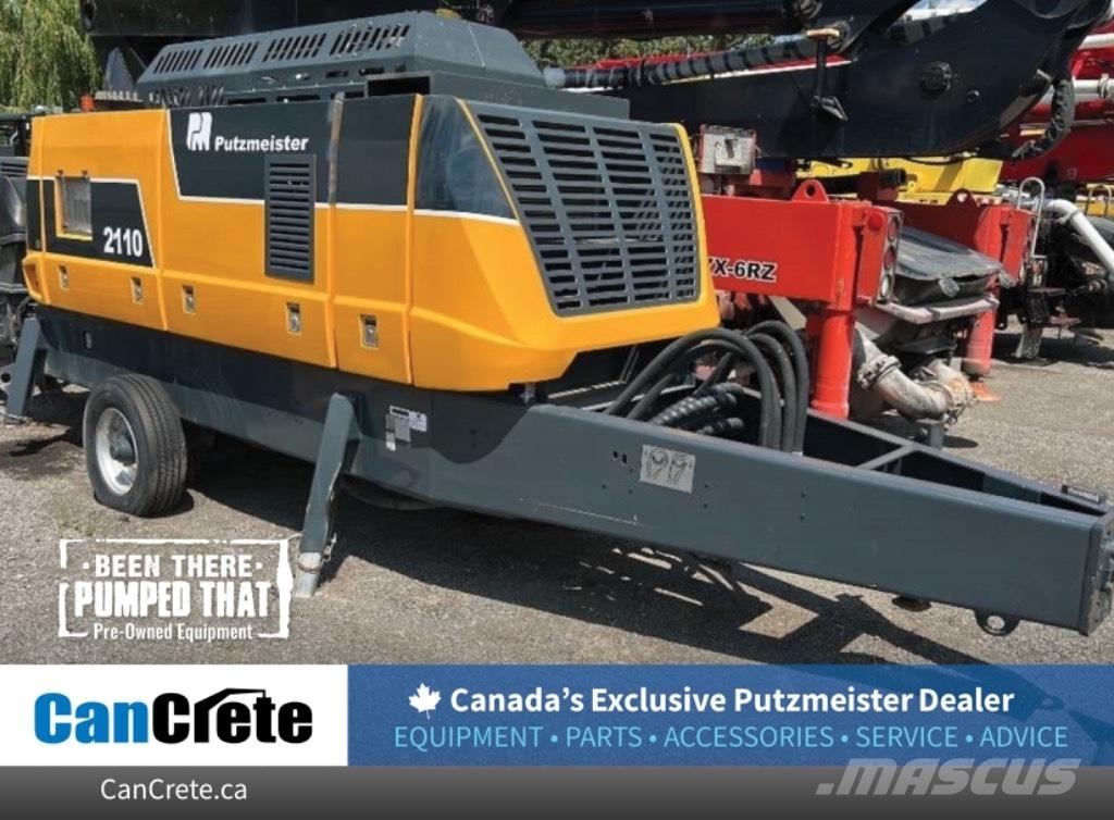 Putzmeister BSA 2110 Kamionske beton pumpe