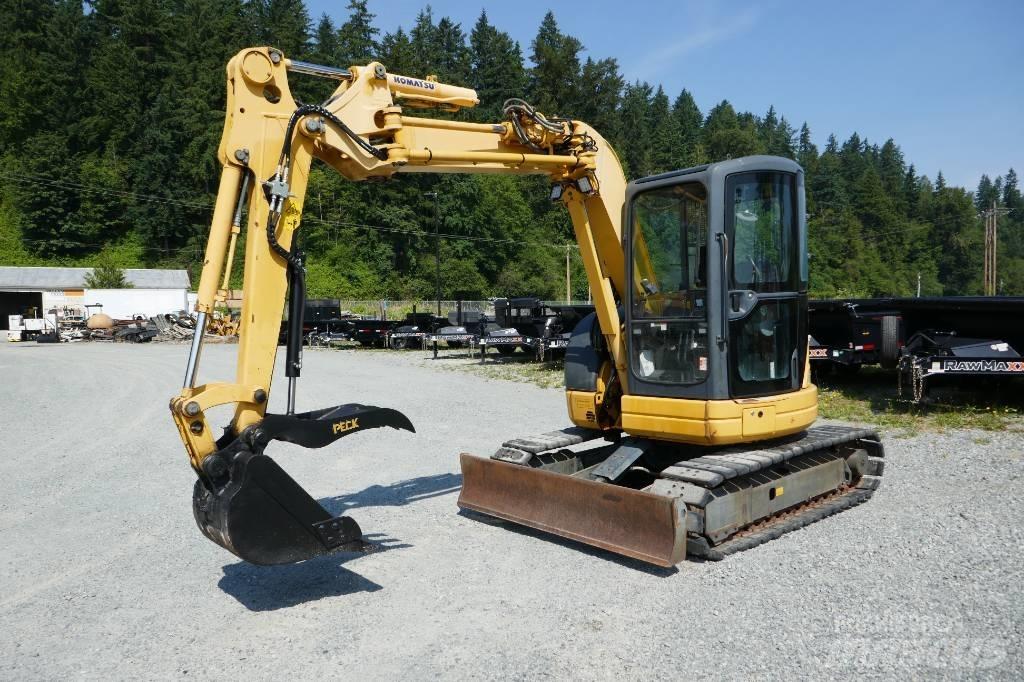 Komatsu PC58UU-5 Mini bageri <7t
