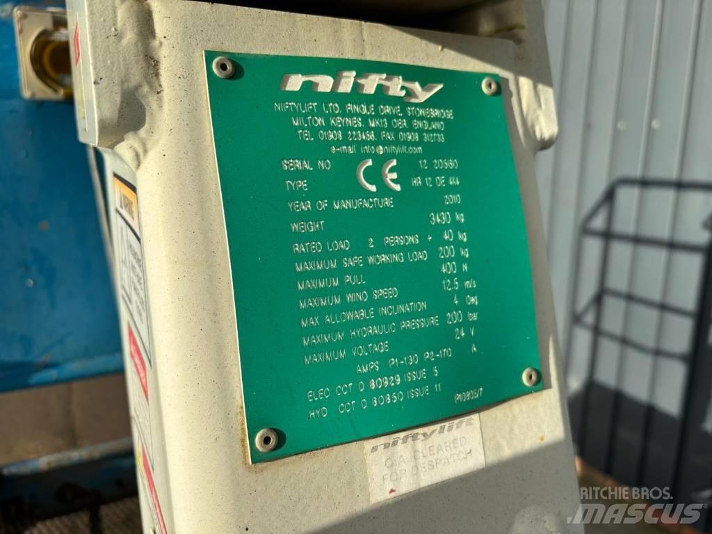 Niftylift HR 12 Zglobne podizne platforme