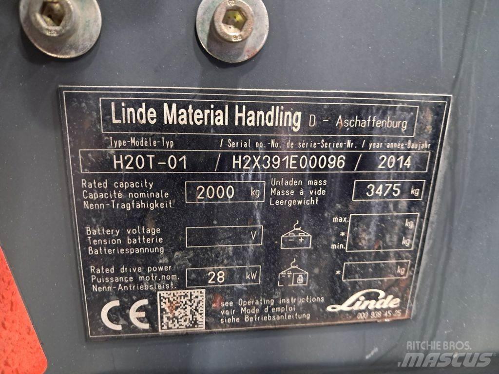 Linde H20T-01 Plinski viličari