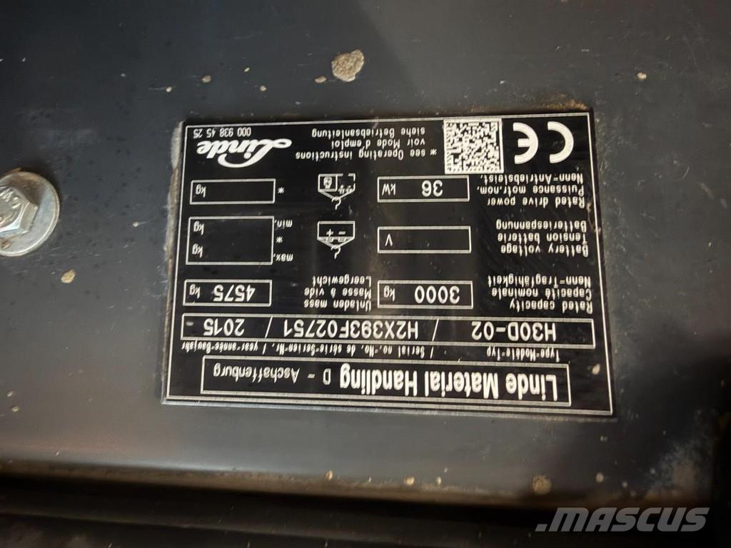 Linde H30D-02 Dizelski viličari