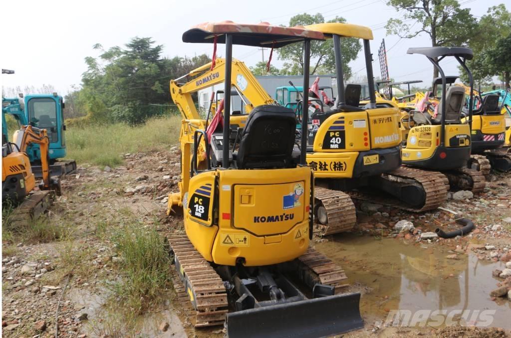 Komatsu PC 18 MR Mini bageri <7t