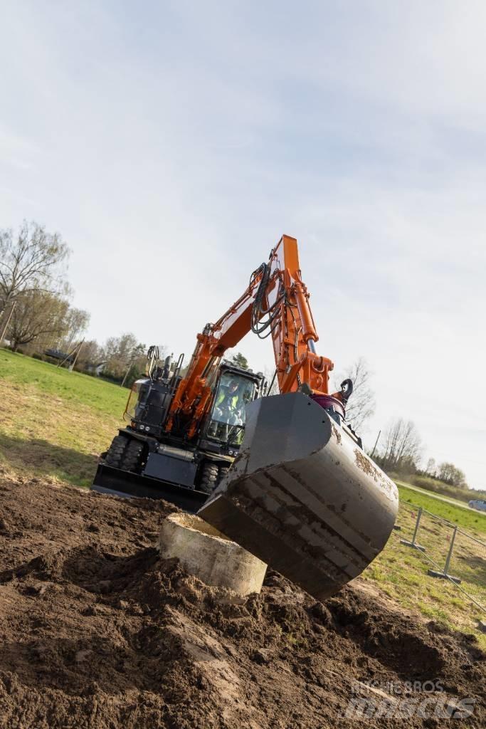 Hitachi ZX 150 W-7 Bageri na kotačima