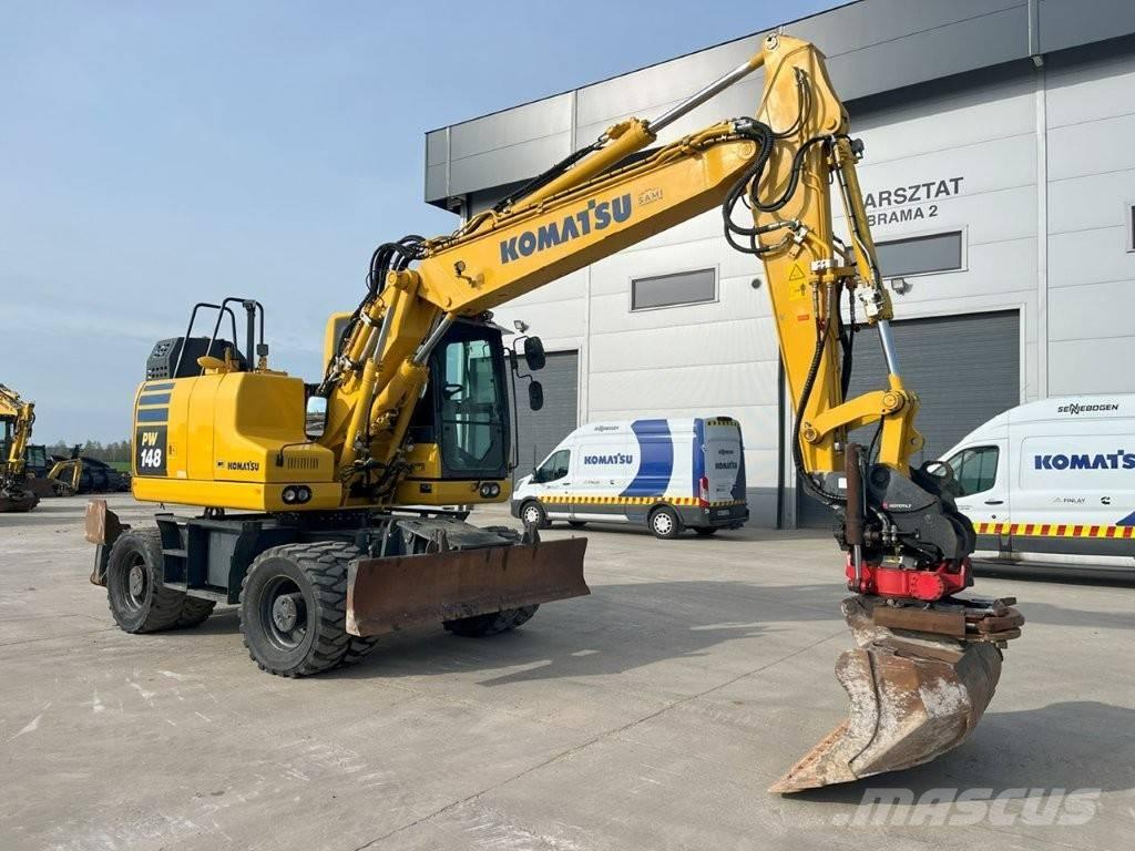 Komatsu PW 148-11 Bageri na kotačima
