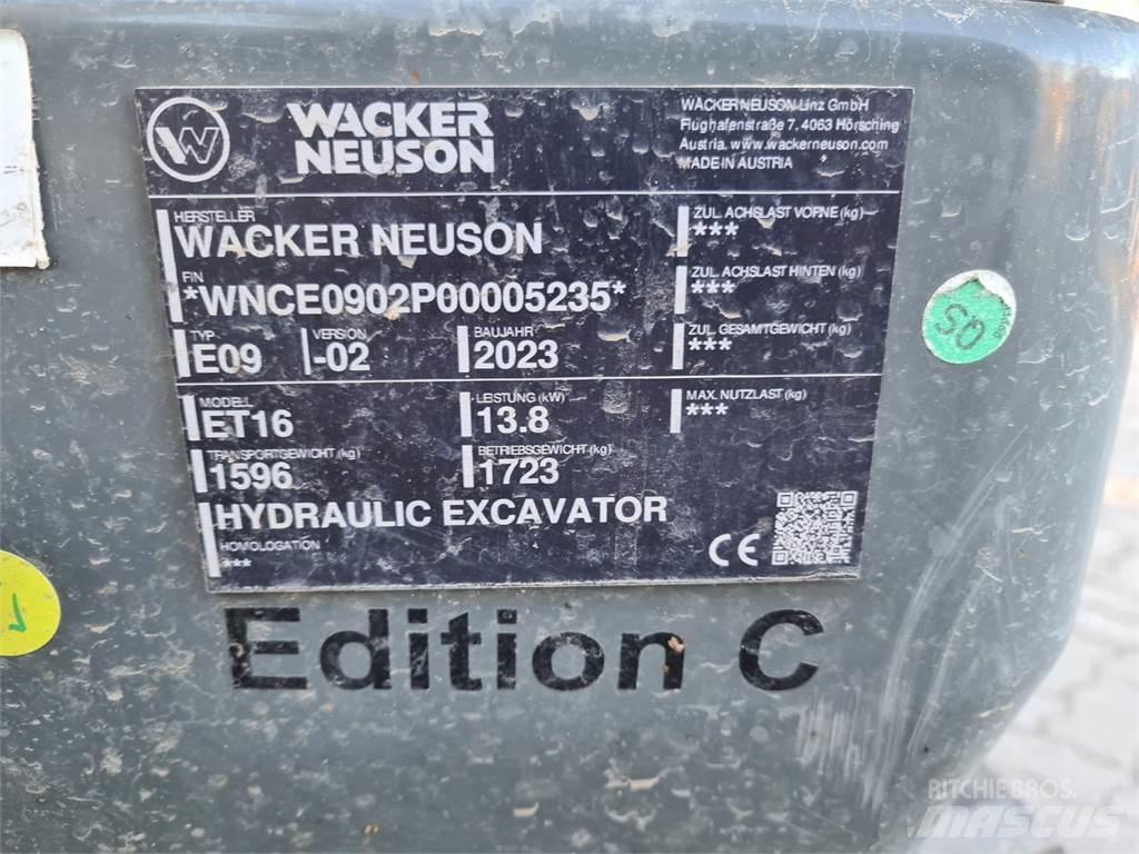 Wacker Neuson ET16 Bageri gusjeničari