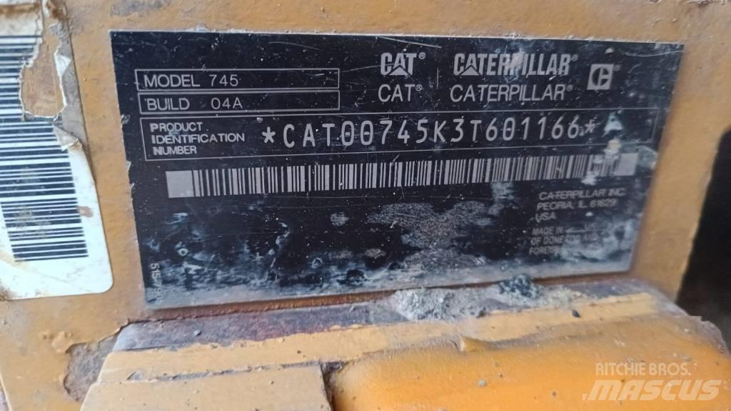 CAT 745 Zglobni demperi