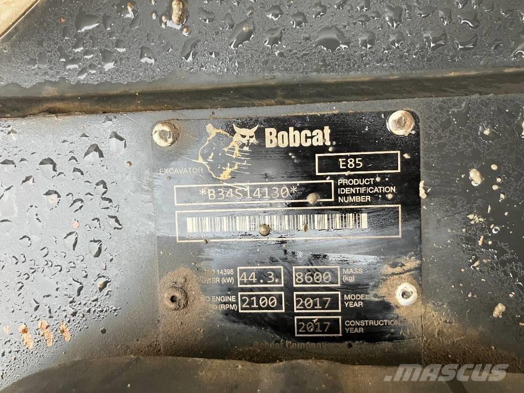 Bobcat E 85 Midi bageri 7t – 12t