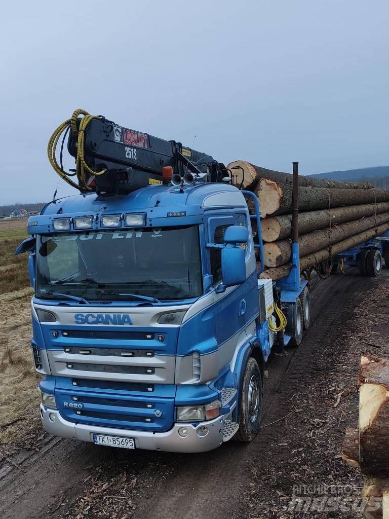 Scania R 620 Kamioni za drva