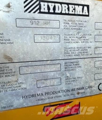 Hydrema 912 HM Zglobni demperi
