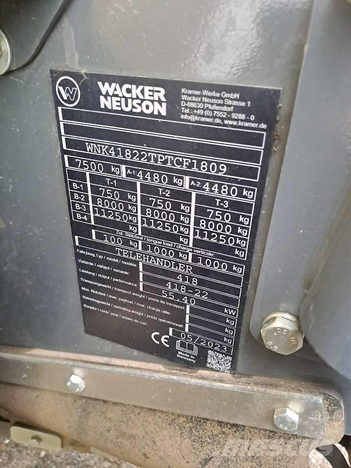 Wacker Neuson TH 627 Teleskopski viličari
