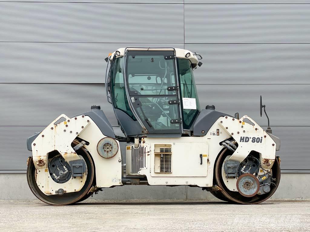 Hamm HD+ 80I VV Valjci sa dvojnim bubnjem