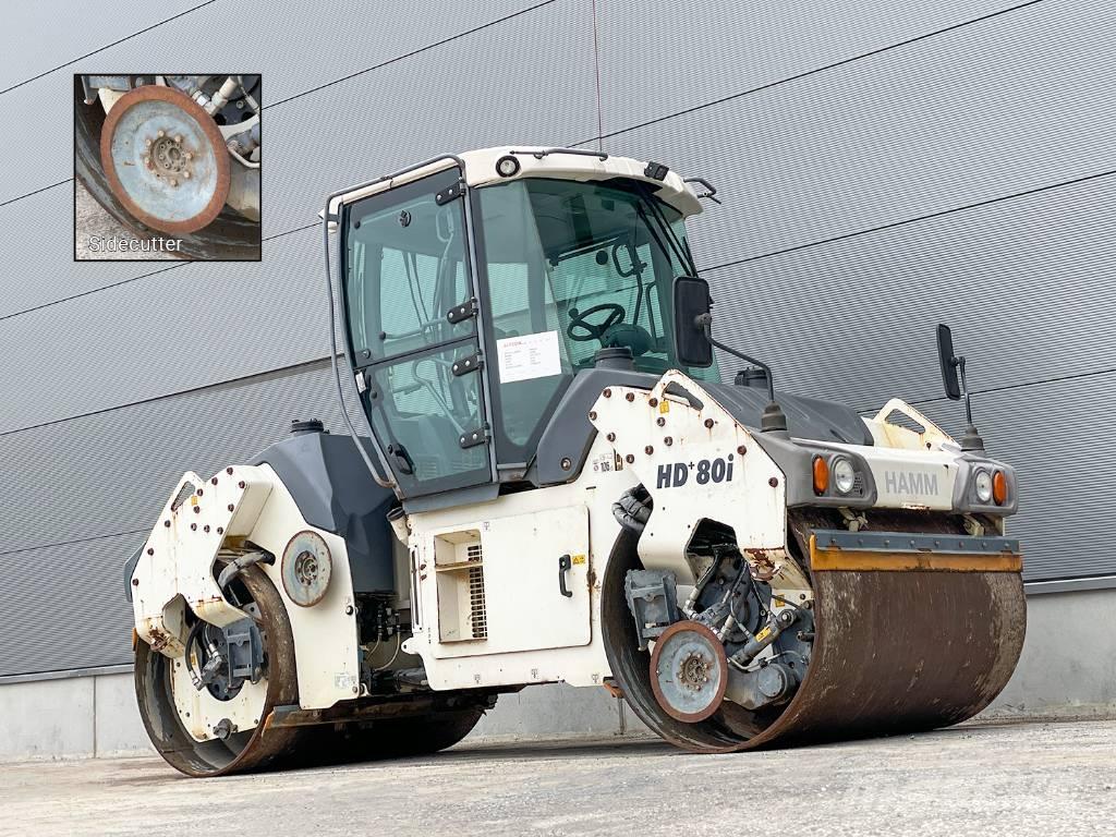 Hamm HD+ 80I VV Valjci sa dvojnim bubnjem