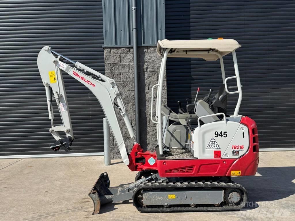 Takeuchi TB 216 Mini bageri <7t