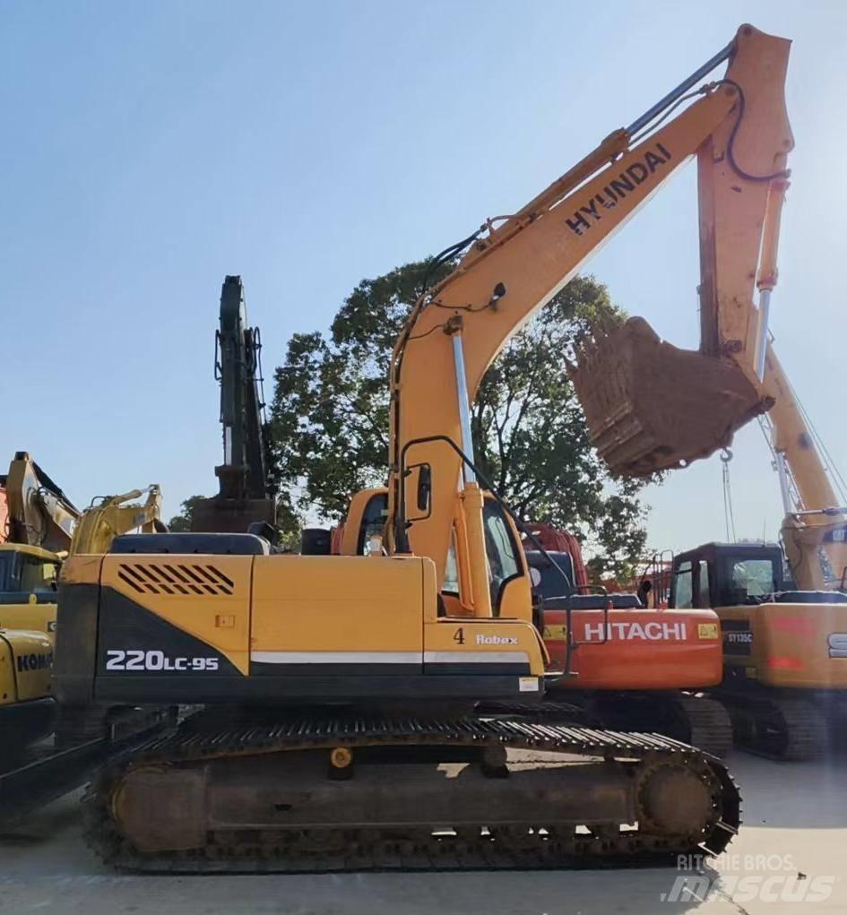Hyundai R220LC-9S Bageri gusjeničari