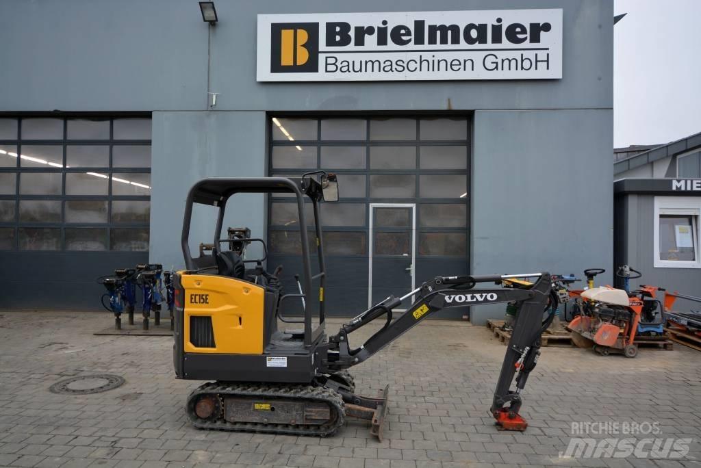 Volvo EC 15 E Mini bageri <7t