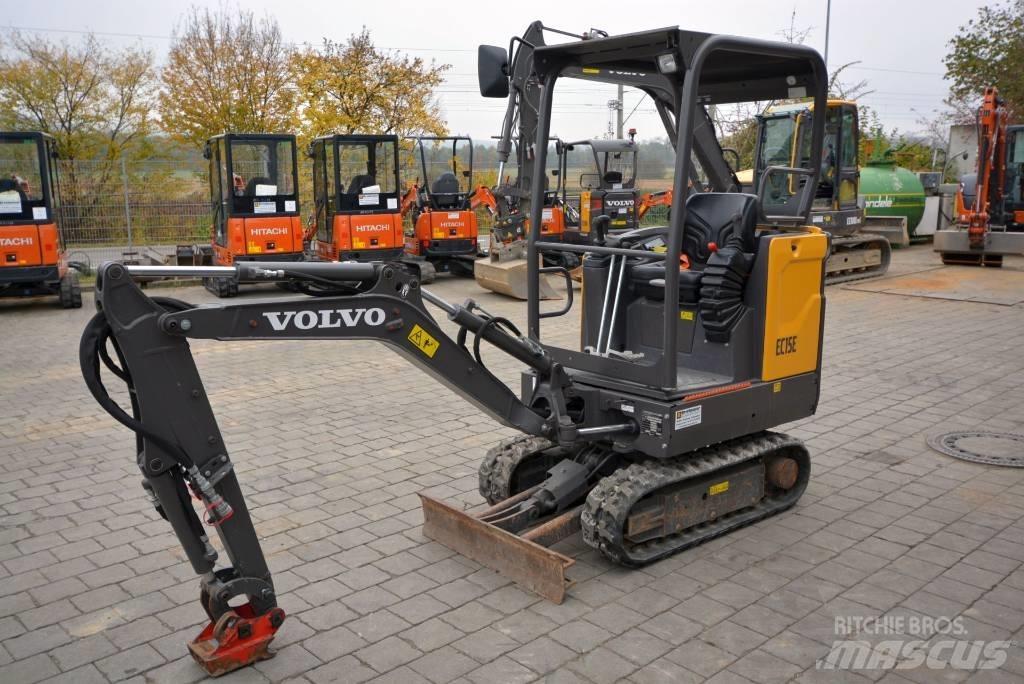 Volvo EC 15 E Mini bageri <7t