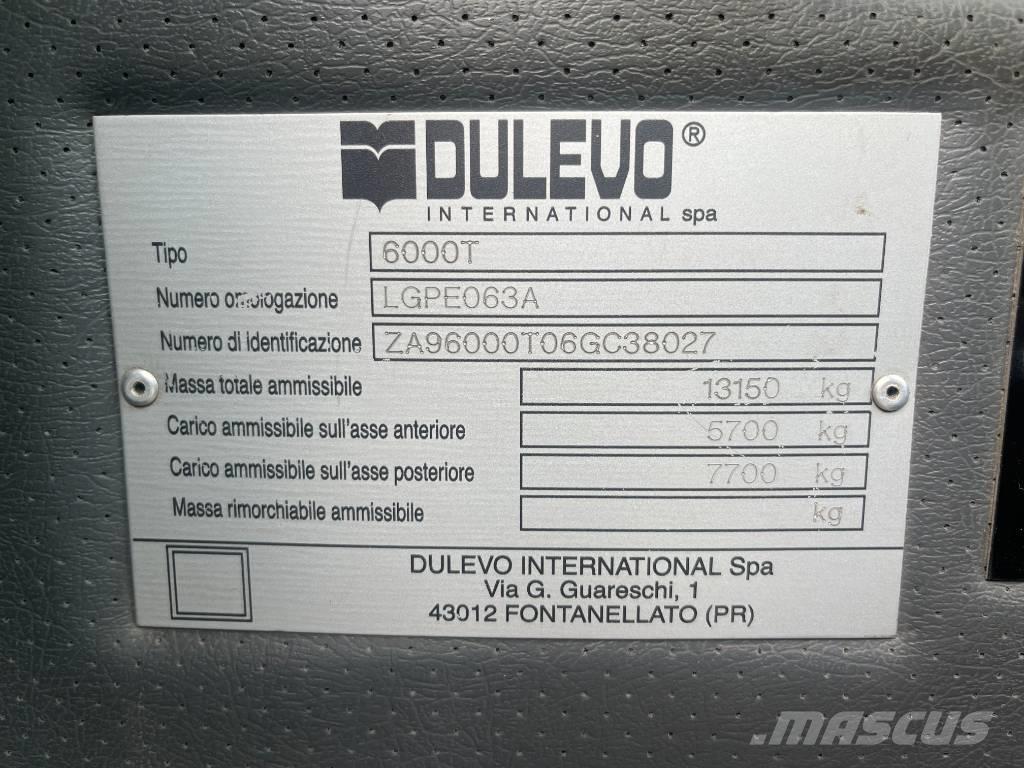 Dulevo 6000 Strojevi za metenje