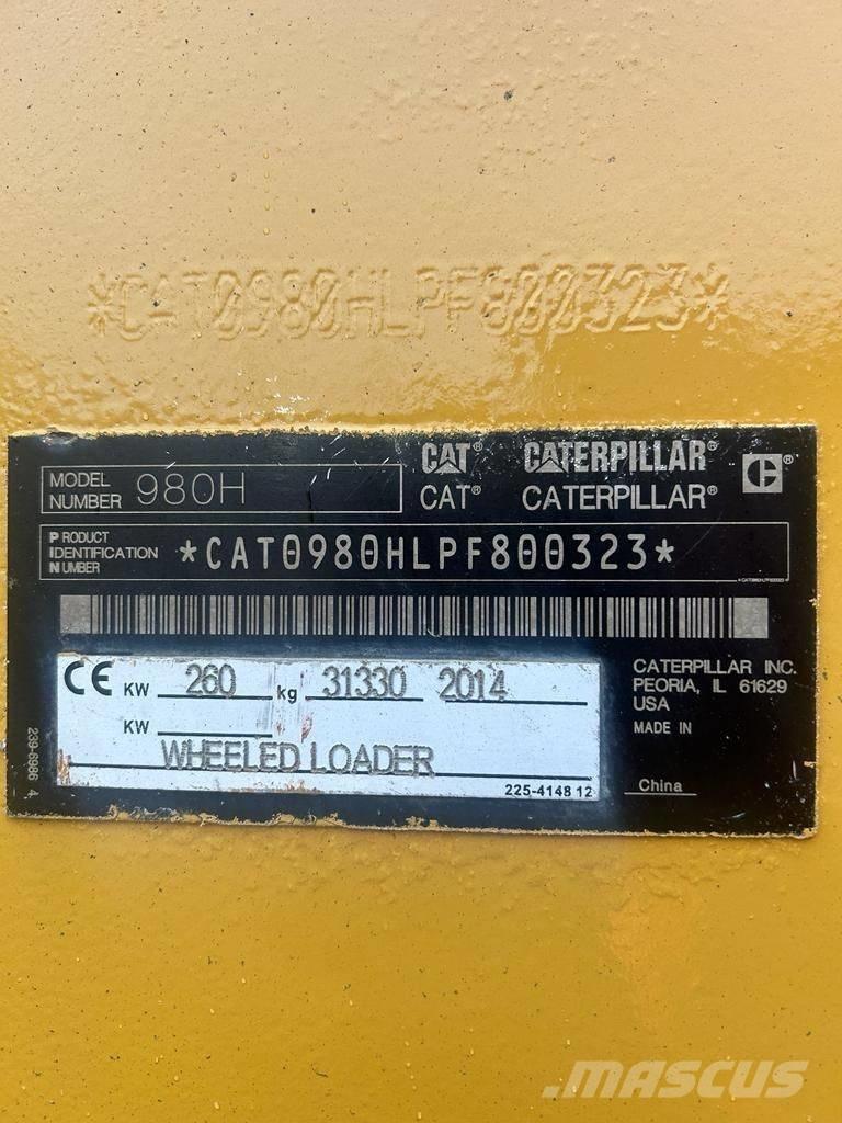 CAT 980H Utovarivači na kotačima