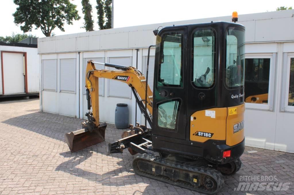 Sany SY 18 C Mini bageri <7t