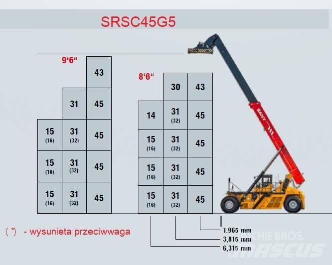 Sany SRSC45G5 Dohvatni viličari