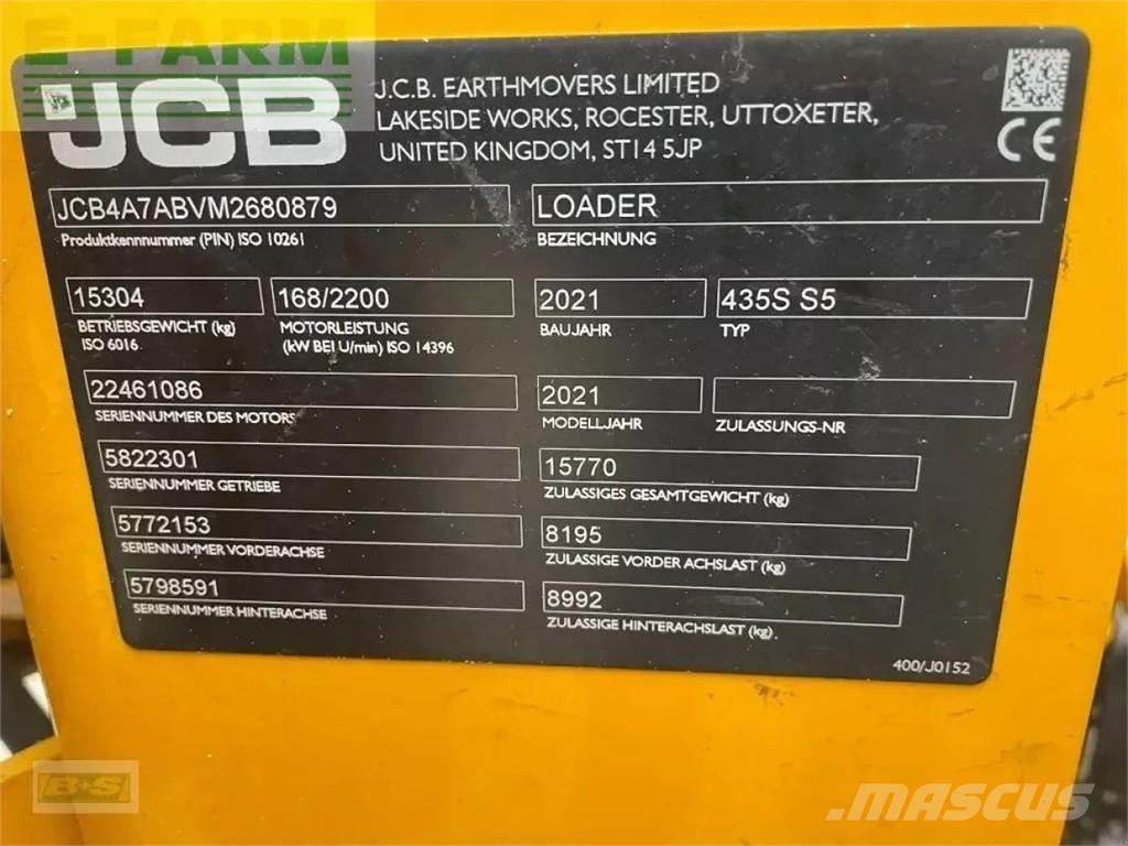 JCB 435s s5 Mini bageri <7t