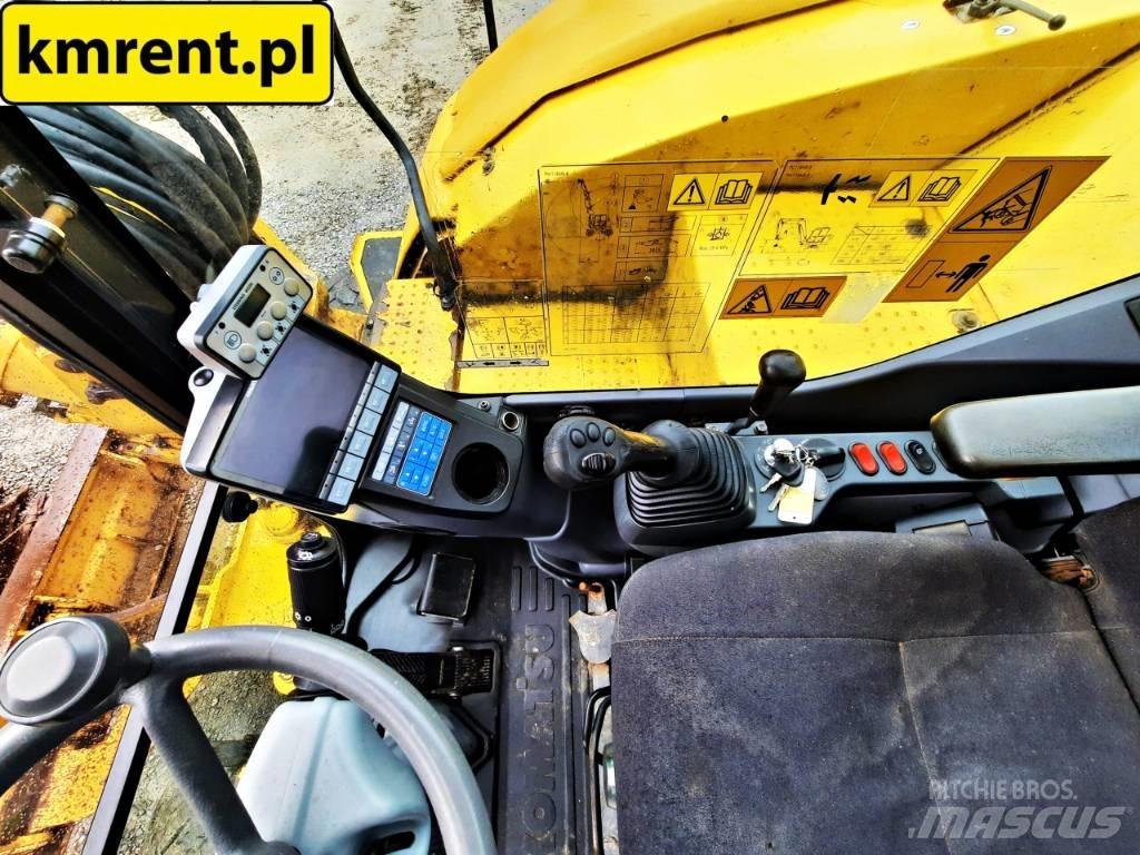 Komatsu PW 118 Bageri na kotačima