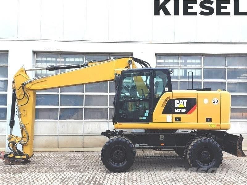 CAT M 318 F Bageri na kotačima