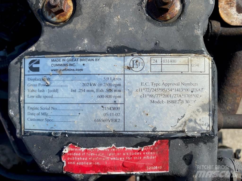 Cummins ISBE 275 30 Druge komponente