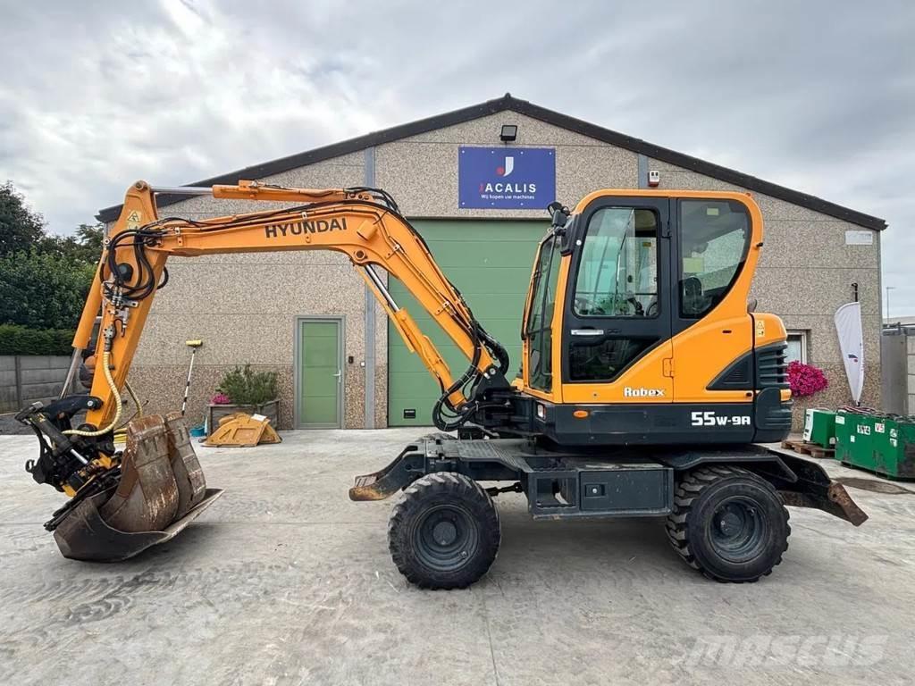Hyundai R55W-9A Bageri na kotačima