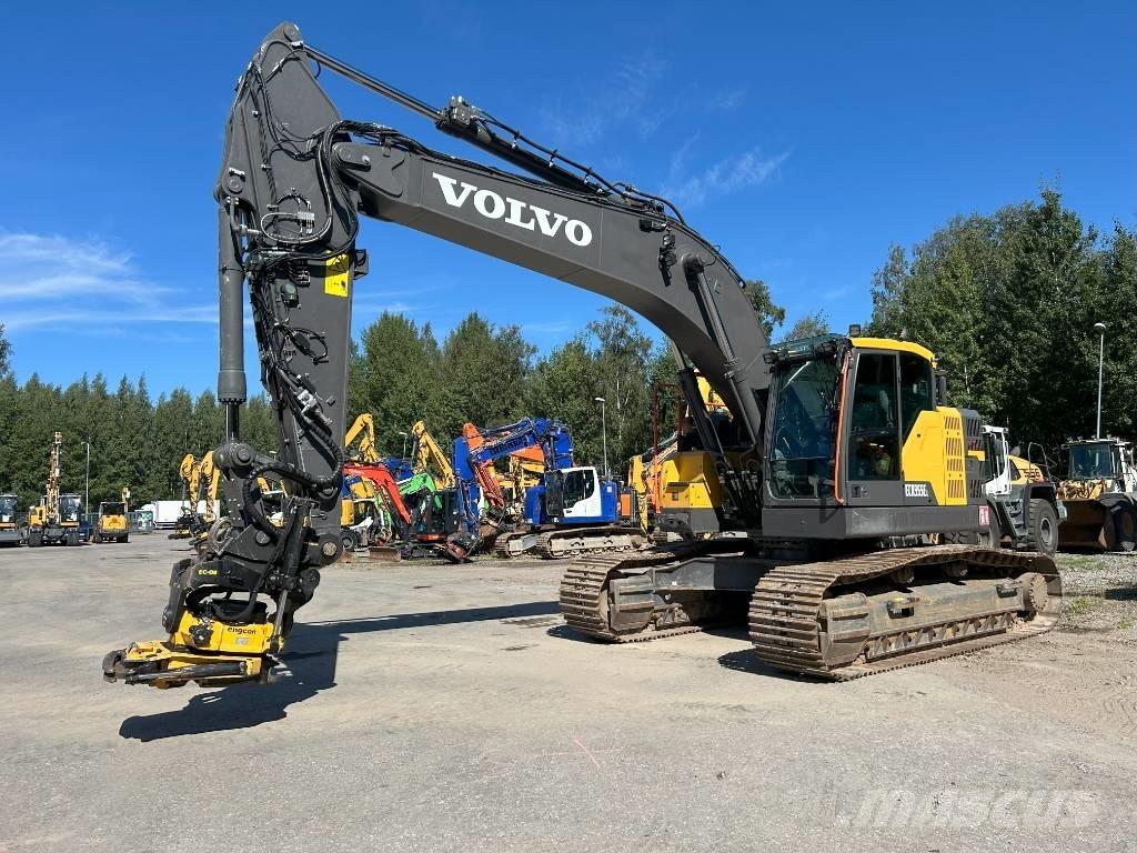 Volvo ECR 355 EL Bageri gusjeničari