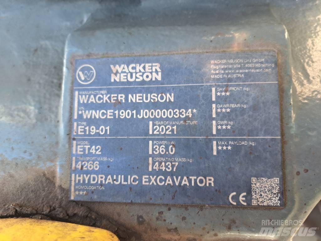 Wacker Neuson ET42 Bageri gusjeničari